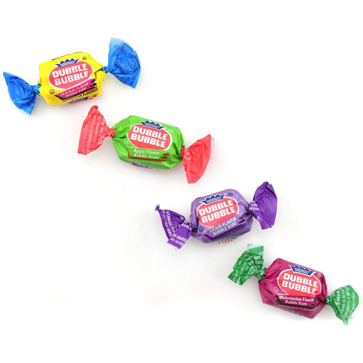 imageTootsie Roll Dubble Bubble Assorted Colors Chicle Tab Chewing Gum Gumball Machine Refills Assorted Chicle 64 OunceAssorted