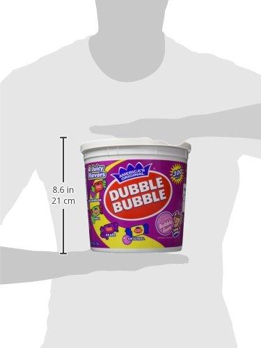 imageTootsie Roll Dubble Bubble Assorted Colors Chicle Tab Chewing Gum Gumball Machine Refills Assorted Chicle 64 OunceAssorted