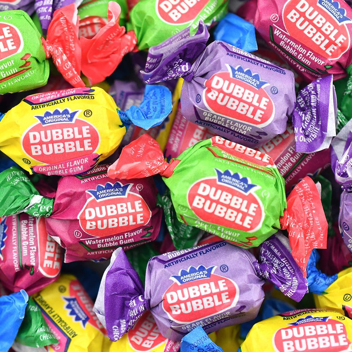 imageTootsie Roll Dubble Bubble Assorted Colors Chicle Tab Chewing Gum Gumball Machine Refills Assorted Chicle 64 OunceAssorted