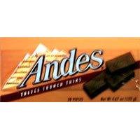 Andes Cherries Jubilee Candies, Pack of 12, 4.67 Ounce Packages(Toffee Crunch)