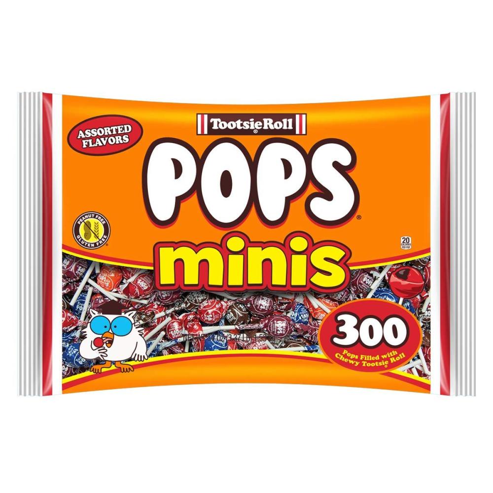 imageTootsie Roll Pops Minis with Chocolatey Center Mini Assorted 300 Count