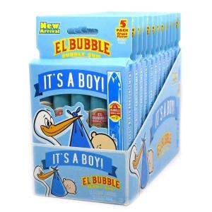 Dubble Bubble It’s A Boy Fruit Flavored Cigars, 5-Count Packages (Pack of 12)