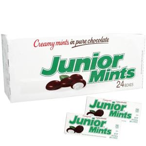 Junior Mints, 1.84-Ounce Boxes (Pack of 24)(Mint)