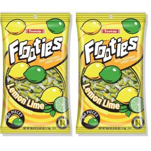 Lemon Lime Frooties – Tootsie Roll Chewy Candy – 360 Piece Count, 38.8 oz Bag(360 Count (Pack of 2))