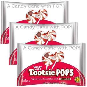 Tootsie Roll Pops Original Fruity Lollipop with Chocolatey Center – Individually Wrapped Lollipop Candy – Peanut Free, Gluten Free – 280 Count, 50.37 oz. (Pack of 1)(9.6 Ounce (Pack of 3))
